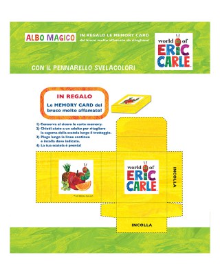 immagine di copertina del titolo Albo magico Eric Carle Il bruco goloso!